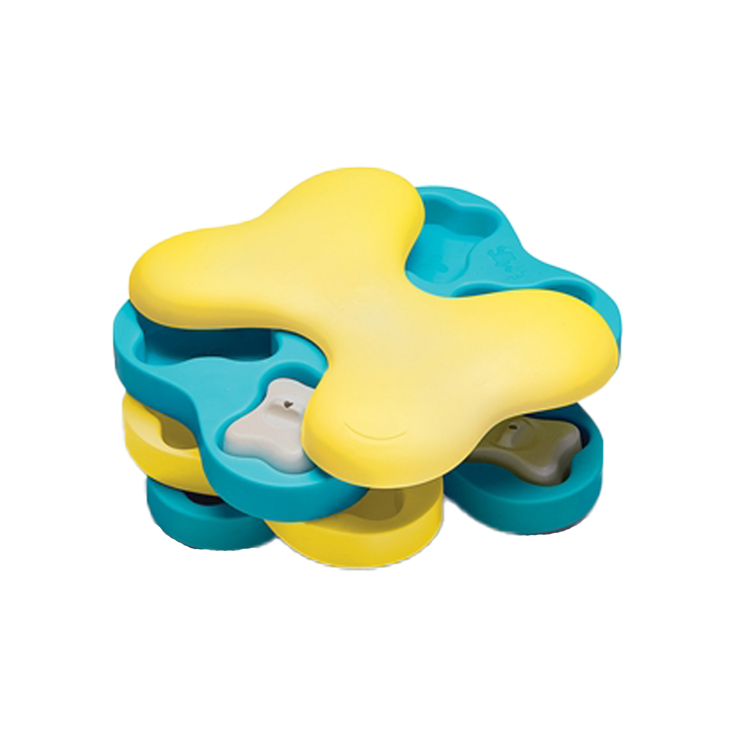 Nina Ottosson | Dog tornado turquoise/yellow