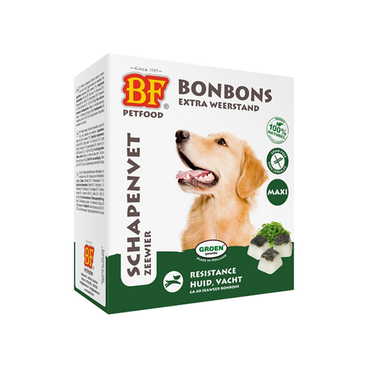 Bf Petfood | Schapenvet maxi bonbons zeewier
