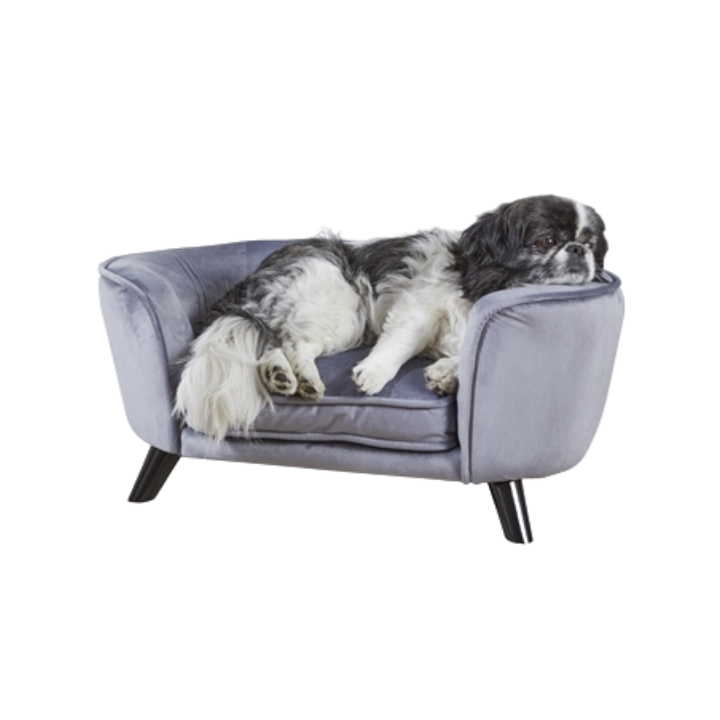 Hondenmand / Sofa Romy Pewter - grijs - 67 x 40 x 30 cm