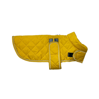 Hondenjas Go Walk Quilted Classic - mosterd