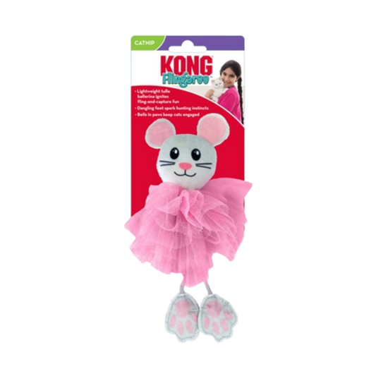 Kong Flingaroo Tutu Kattenspeelgoed Assorti 27,8X9,5X3,8 cm 