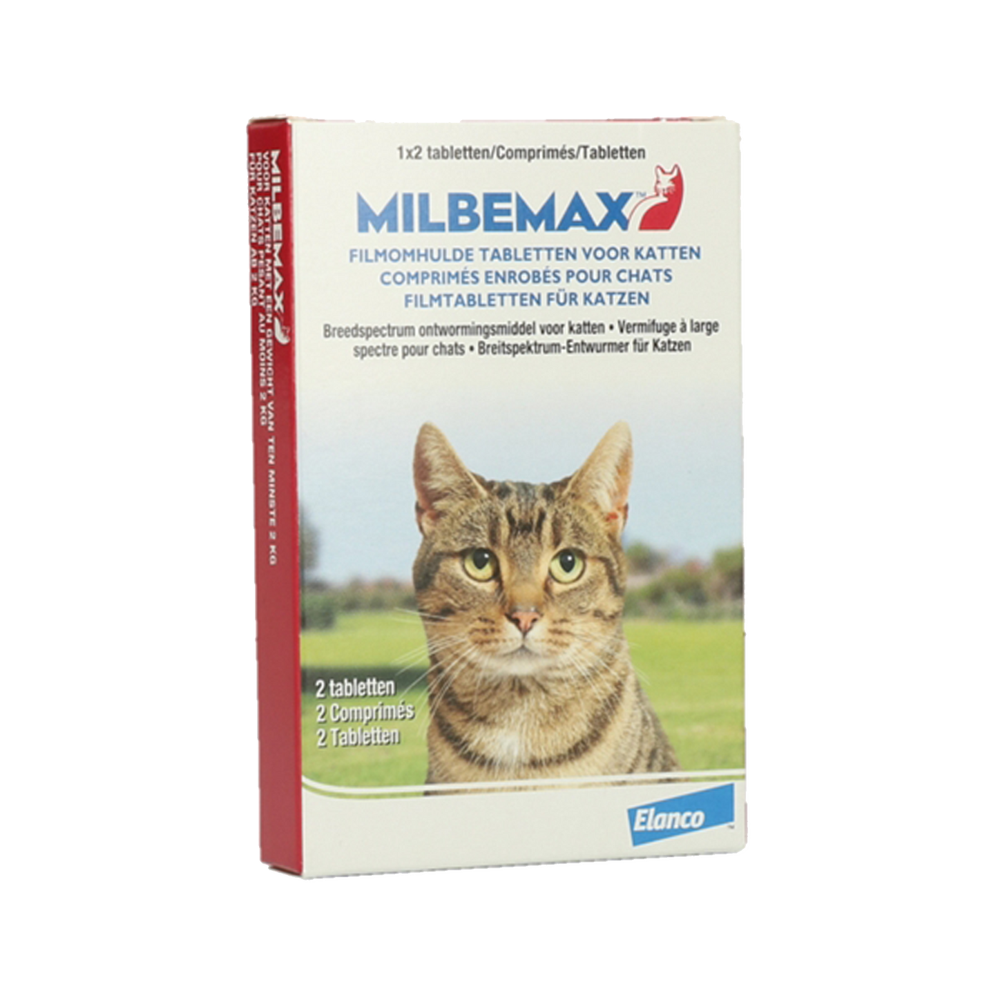 Milbemax | Ontworm tabletten voor katten 1x2 stuks