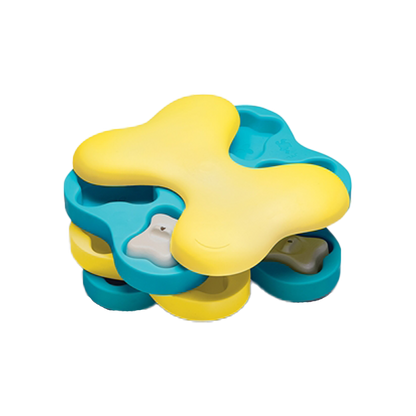 Nina Ottosson | Dog tornado turquoise/yellow