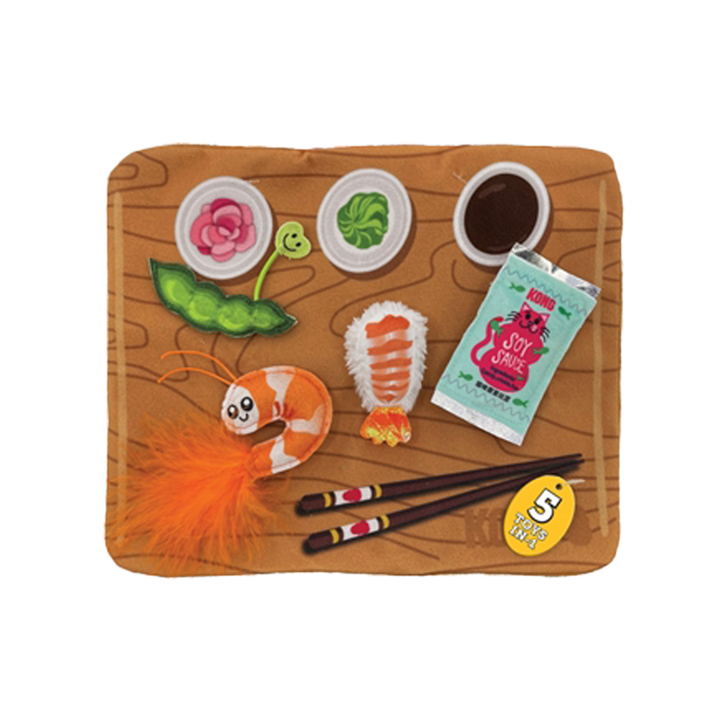 Kong | Pull-A-Partz sushi set