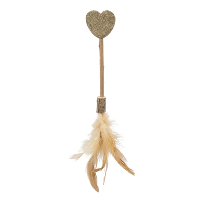 Trixie Matatabi Lolly Hart Catnip Kattenspeelgoed Met Veren