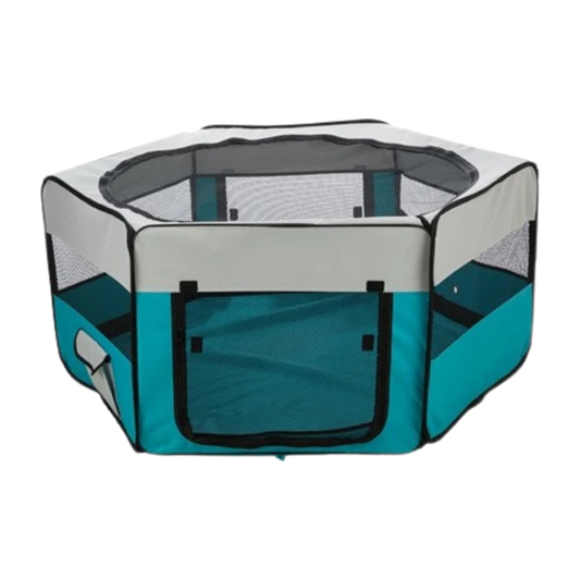 Trixie Puppy Ren Turquoise / Grijs