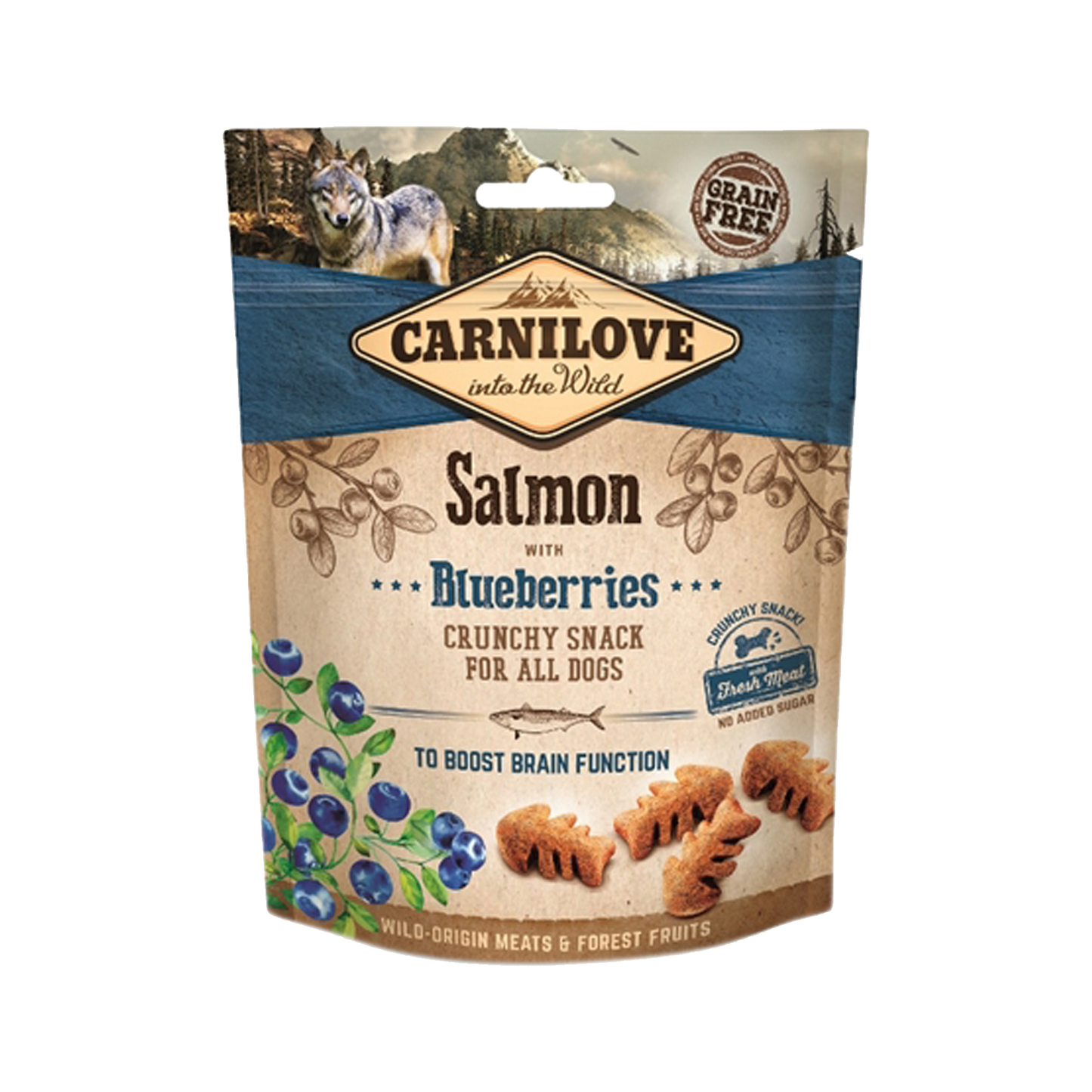 Carnilove | Crunchy snack salmon/blueberry