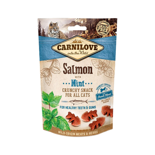 Carnilove | Crunchy snack salmon/mint