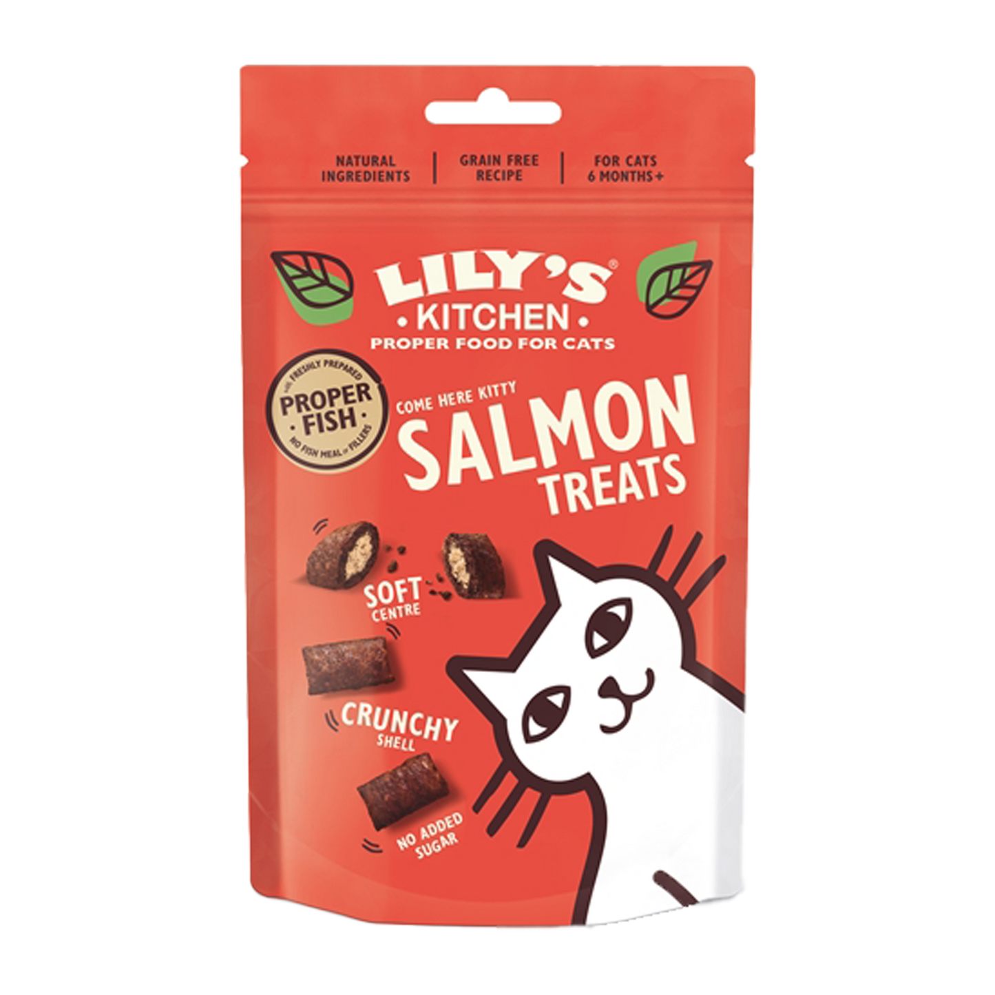 Lily's Kitchen | Salmon treats cat snack 60 gr